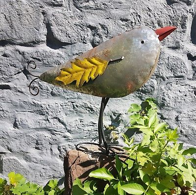 Decoration jardin metal recyclé