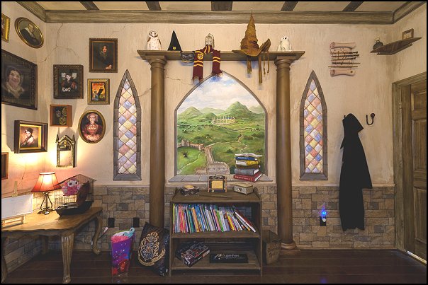 Harry potter decoration murale