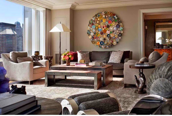 Idée décoration murale pour salon