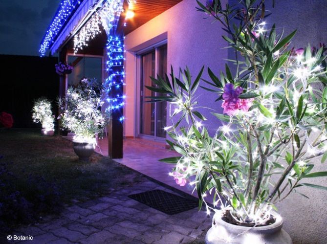 Decoration noel au jardin
