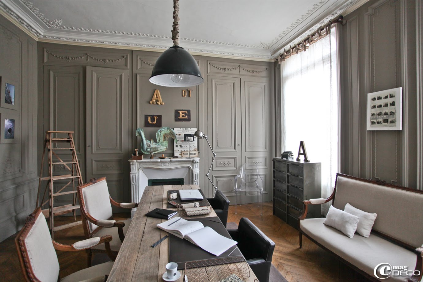 Decoration salon bourgeois
