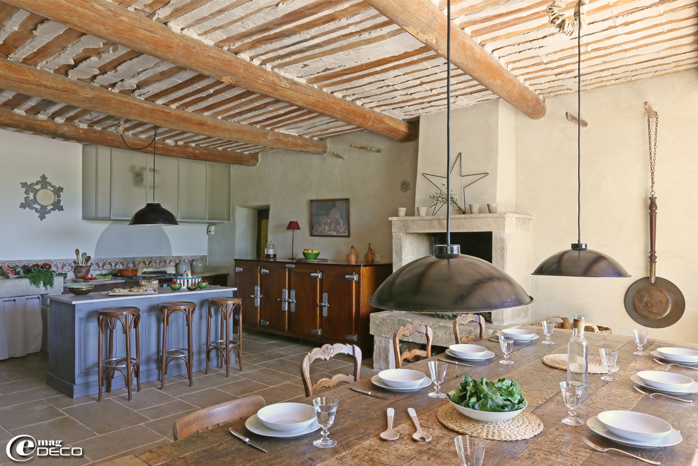 Intérieur mas provencal décoration