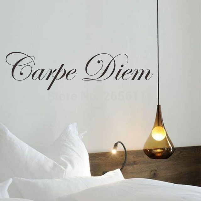 Decoration murale carpe diem
