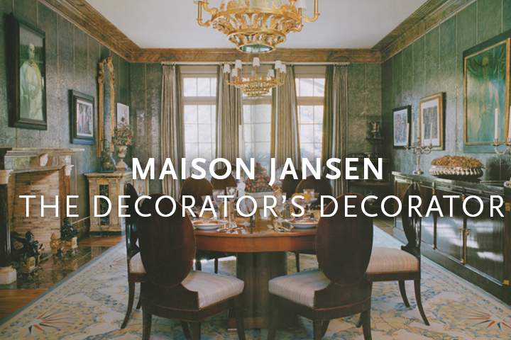 Maison jansen décoration
