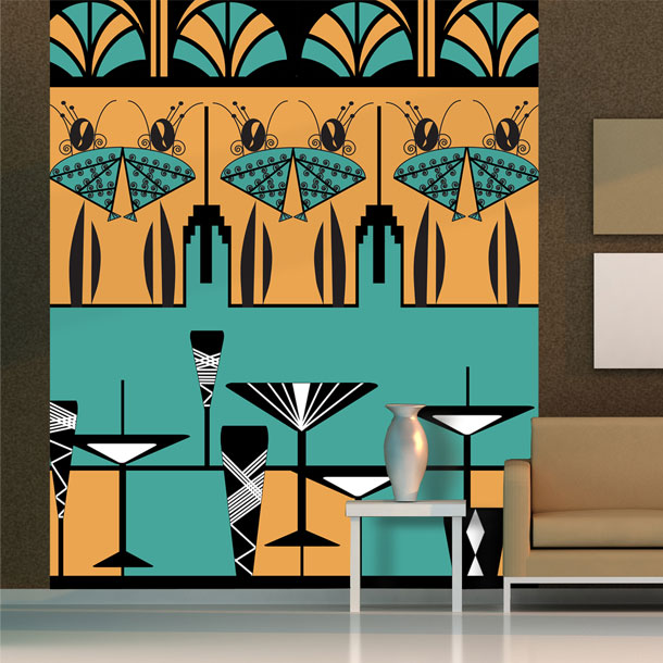 Décoration murale art déco