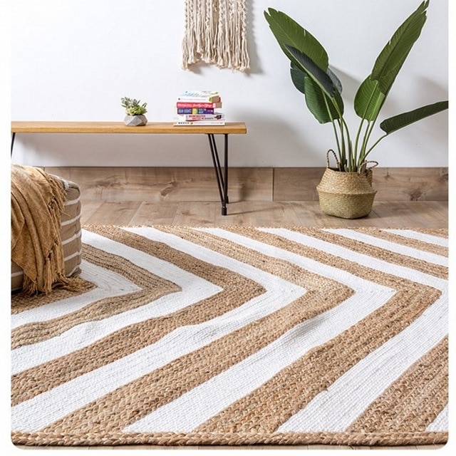 Décoration salon jute