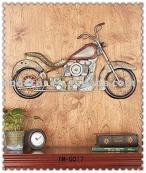 Moto décoration murale