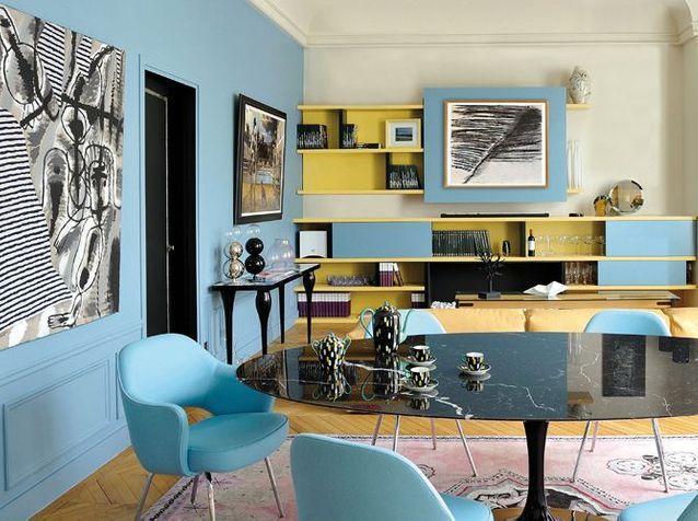 Decoration couleur de salon