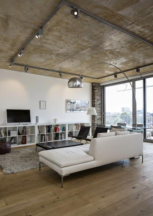 Decoration de salon style contemporain