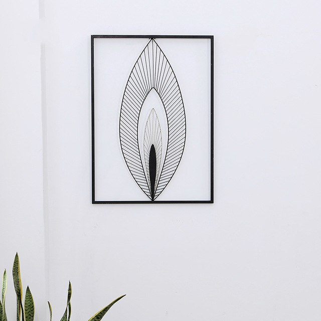 Decoration mur fond de jardin