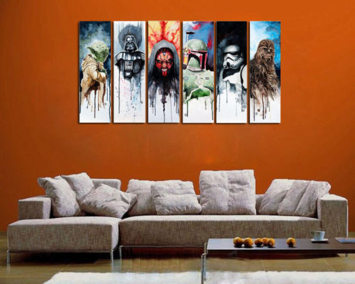 Décoration murale star wars