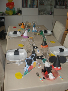 Decoration anniversaire mickey fait maison