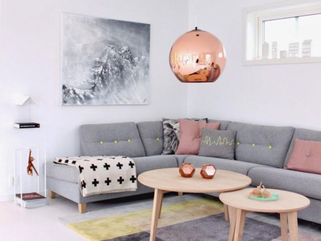 Decoration interieur rose gold