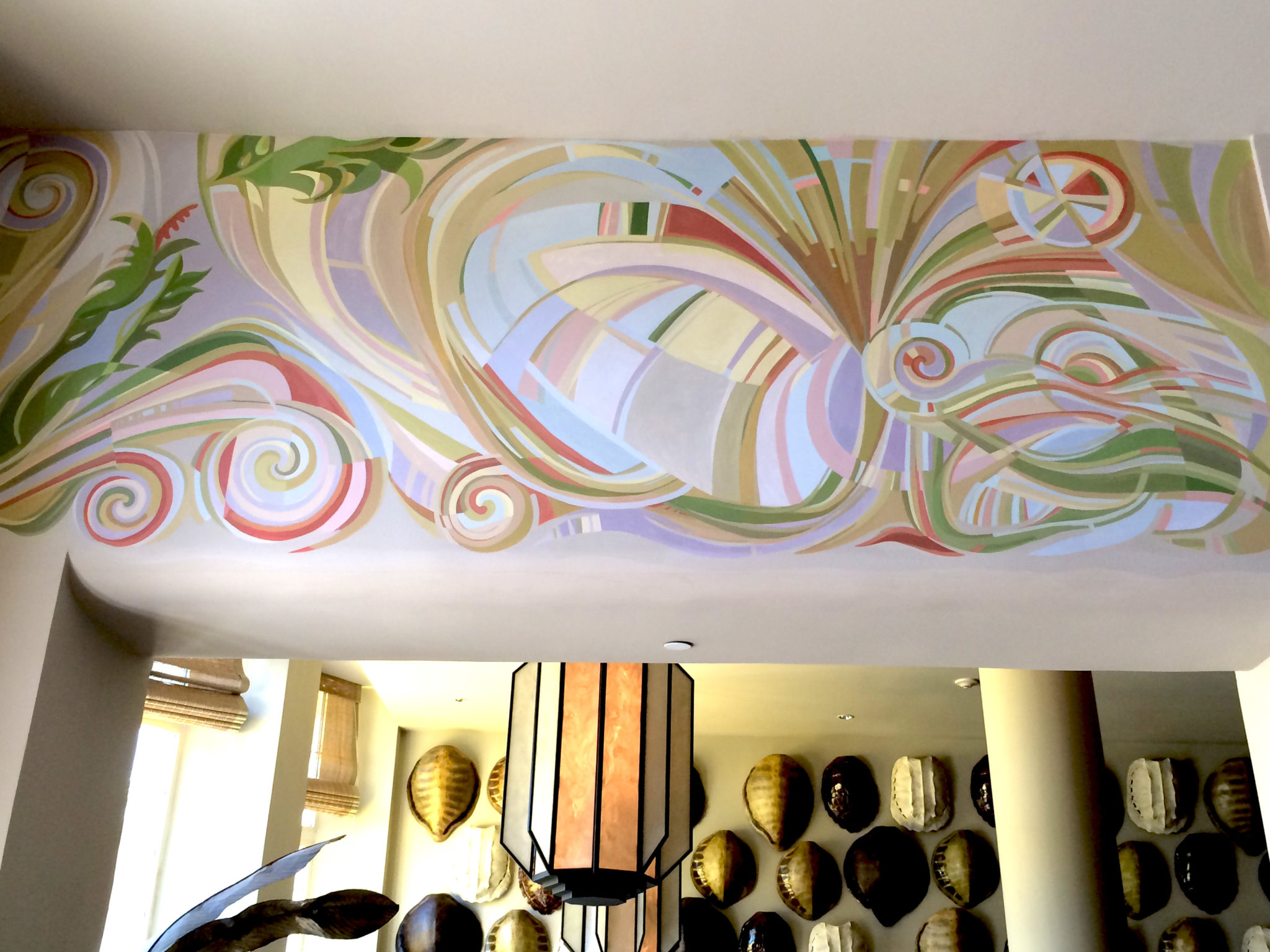 Art decoration murale