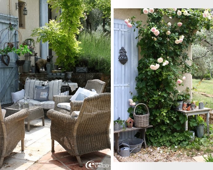 Decoration jardin campagne