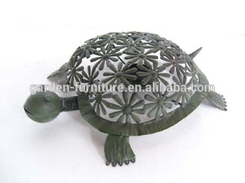 Décoration murale fer forgé tortue