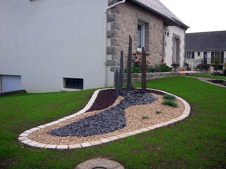 Decoration parterre jardin