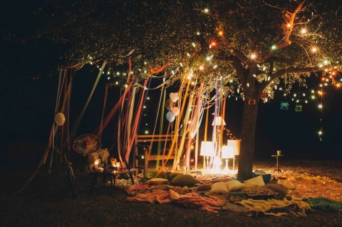 Decoration jardin pour fete