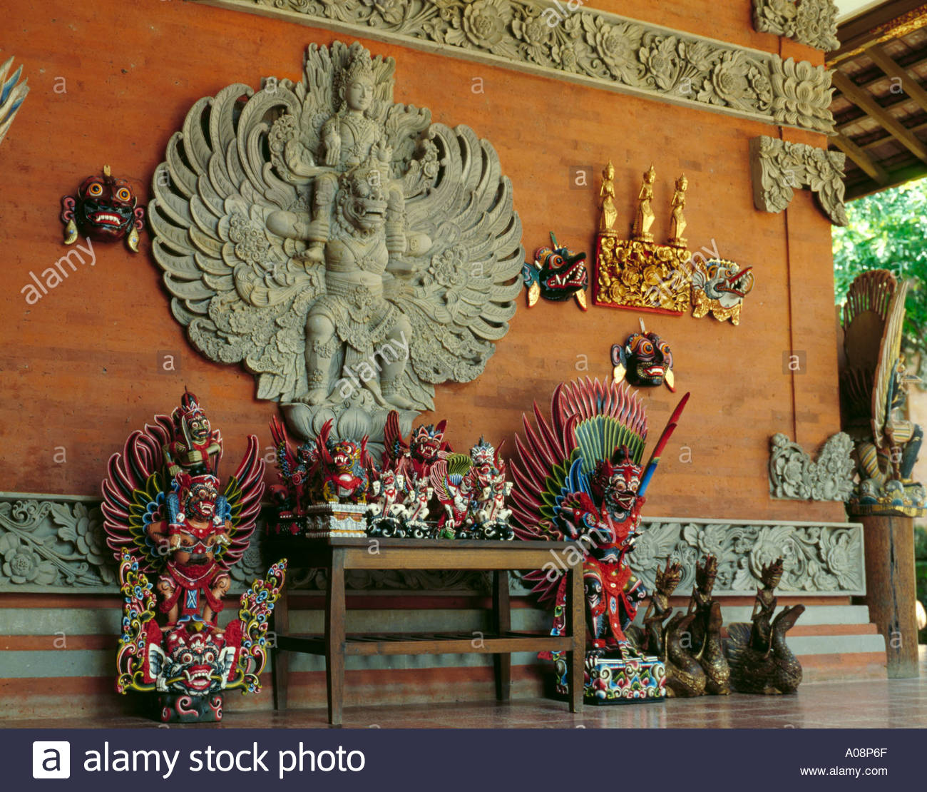 Decoration murale indonesienne
