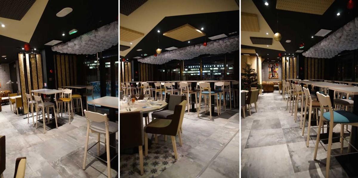 Decoration interieur salle restaurant