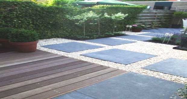 Décoration allée jardin