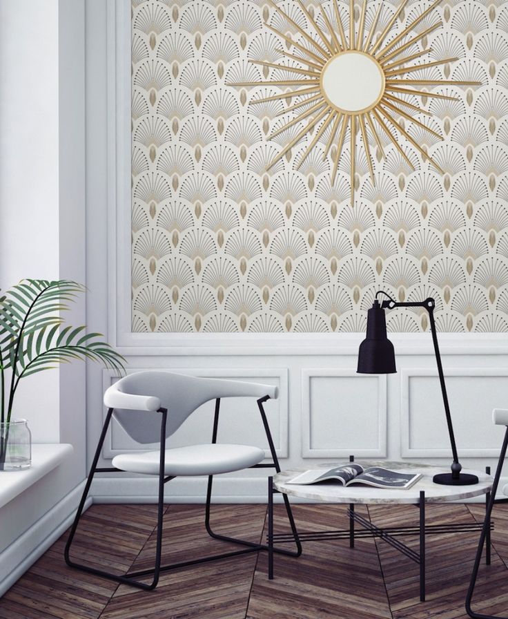 Decoration papier salon