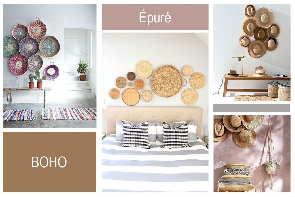Décoration murale assiettes