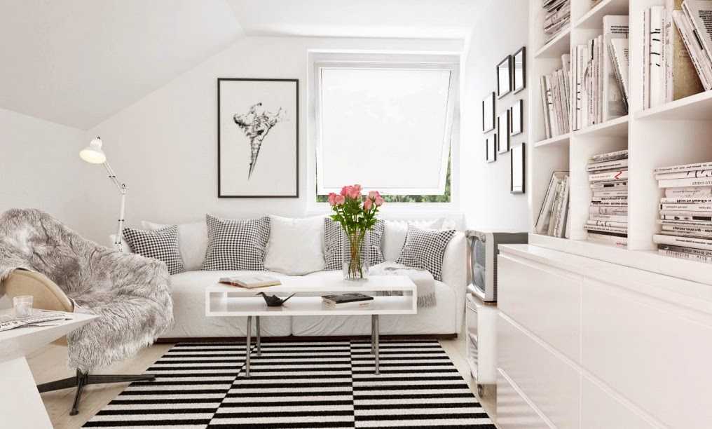 Décoration salon blanc