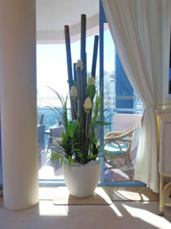 Décoration bambou intérieur