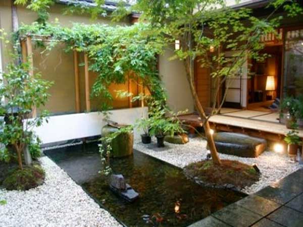 Décoration zen jardin