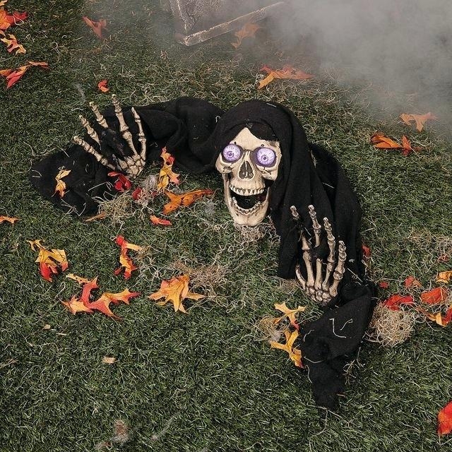 Décoration halloween extérieur fait maison