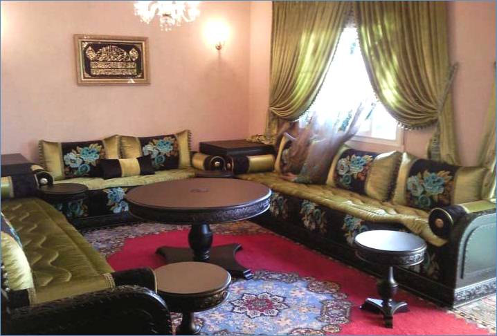 Decoration de salon marocain 2015