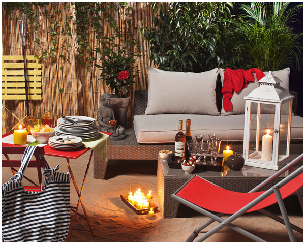 Idee decoration salon de jardin