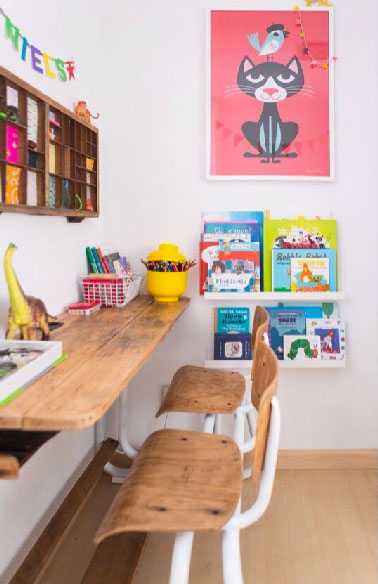 Décoration murale pour un bureau