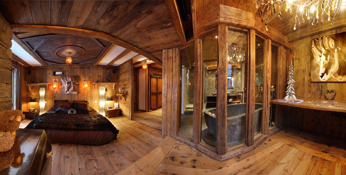 Decoration interieur chalet bois