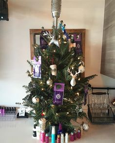 Salon decoration for christmas