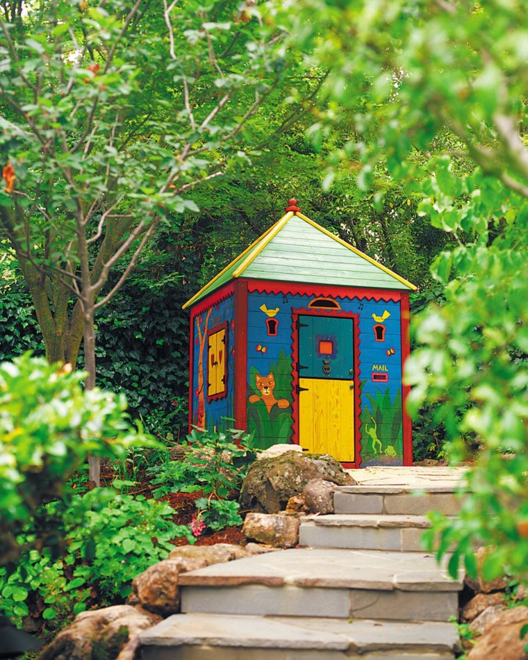 Decoration jardin hobbit