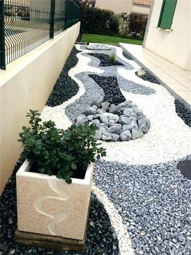 Galet décoration jardin