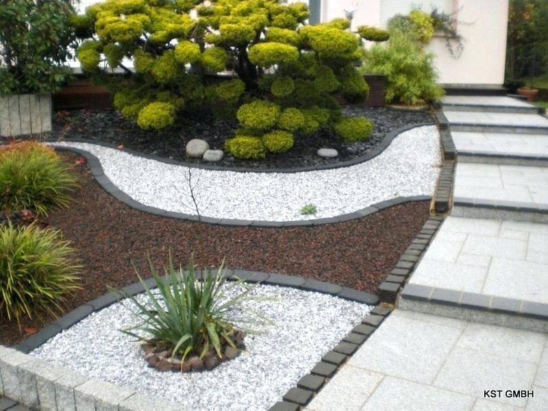 Cailloux decoration jardin