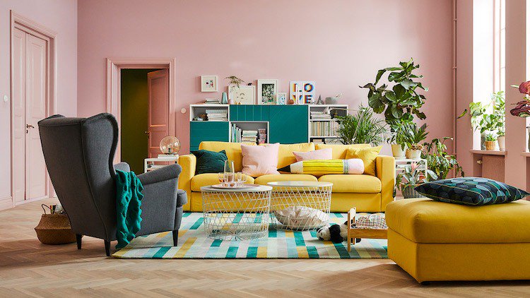 Idée décoration salon ikea