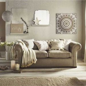 Decoration salon cocooning