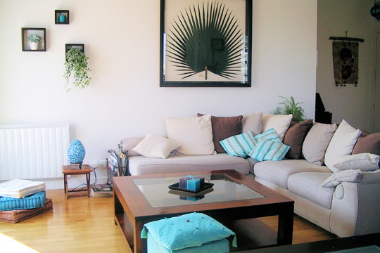 Decoration maison turquoise