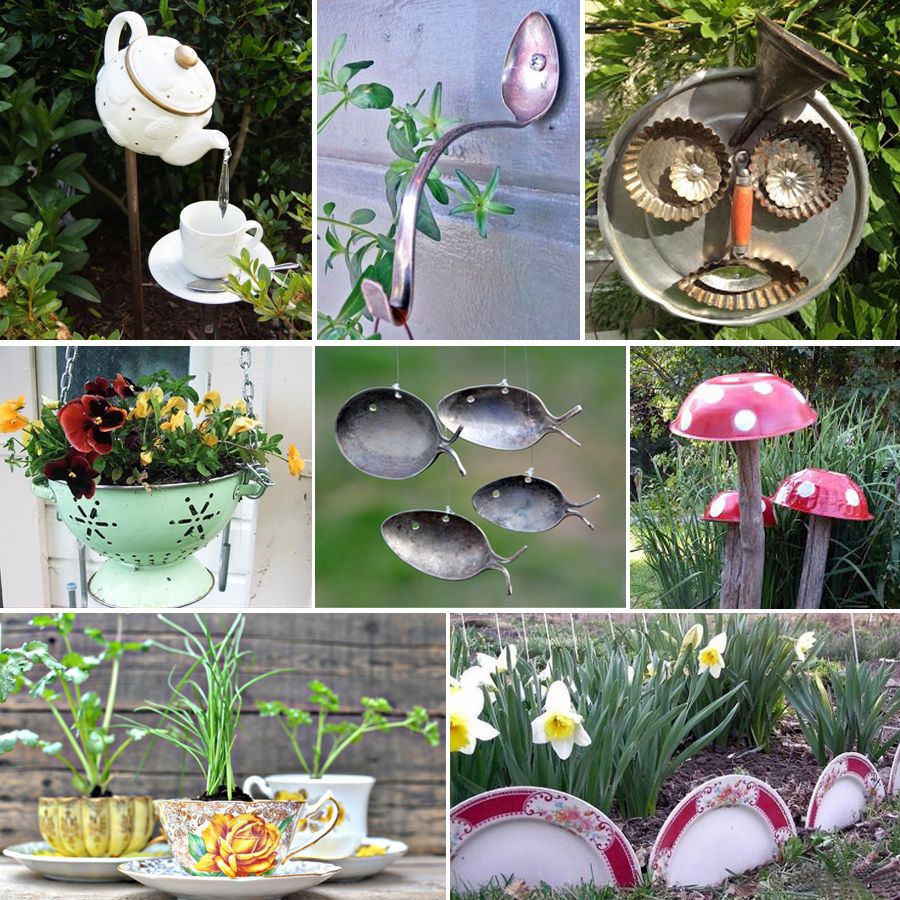 Objet de decoration jardin