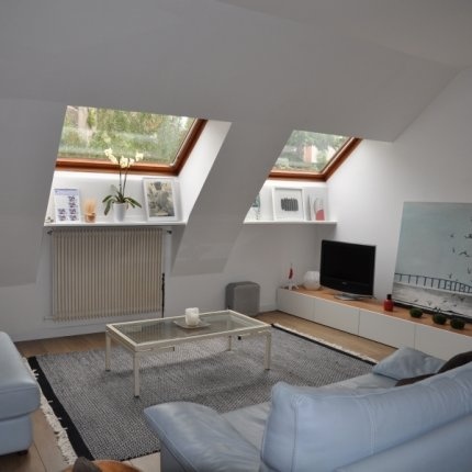 Decoration salon combles