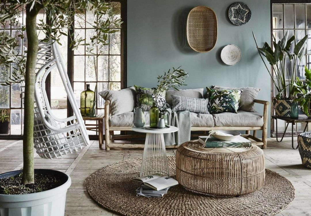 Décoration salon nature zen