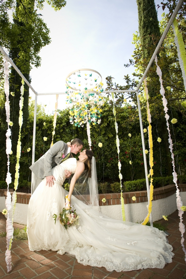 Decoration mariage exterieur maison