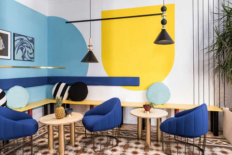 Decoration interieur coloré