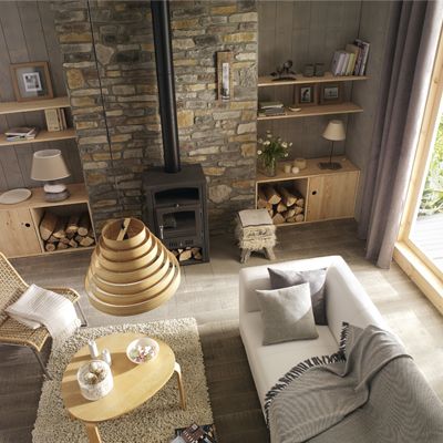 Decoration interieur salon nature
