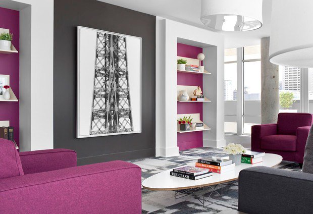 Decoration et peinture salon