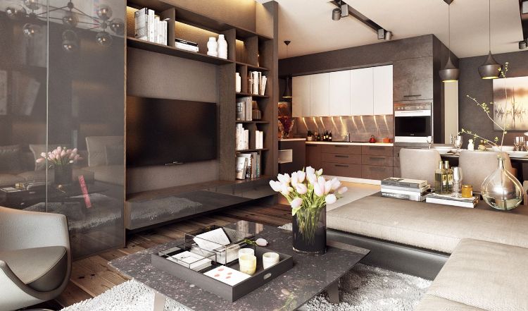 Decoration interieur couleur chaude